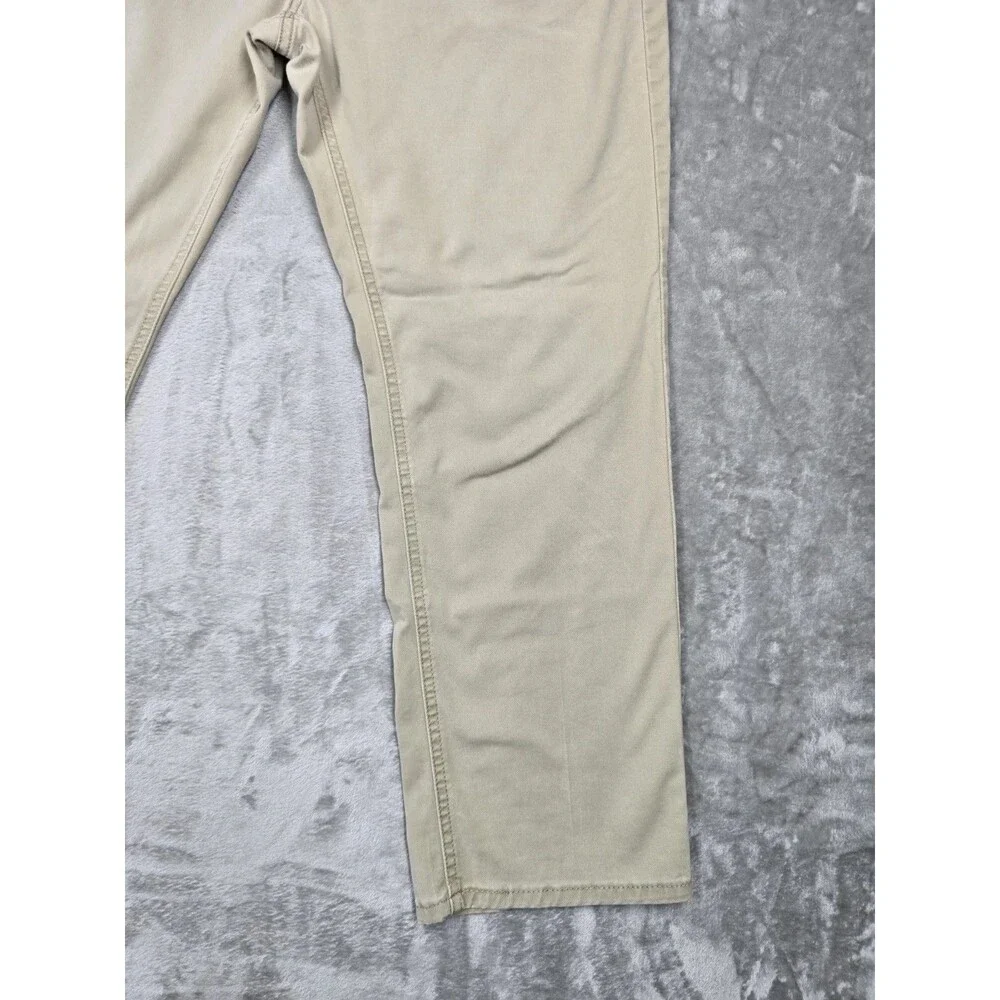 Levis 541 Jeans Mens 38x30 Khaki Beige Athletic Taper Comfort Stretch